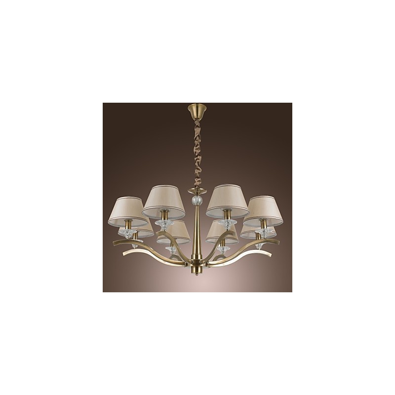 Lustre en métal et laiton, style moderne, contemporain, traditionnel, classique, rustique, style lodge, vintage, style campagne, île