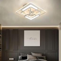 Ventilateurs de plafond de style européen avec lumière