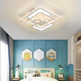 Ventilateurs de plafond de style européen avec lumière