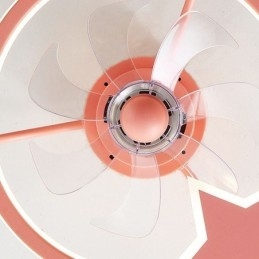 Ventilateur de plafond de dessin animé, lampe de plafond créative pour enfants
