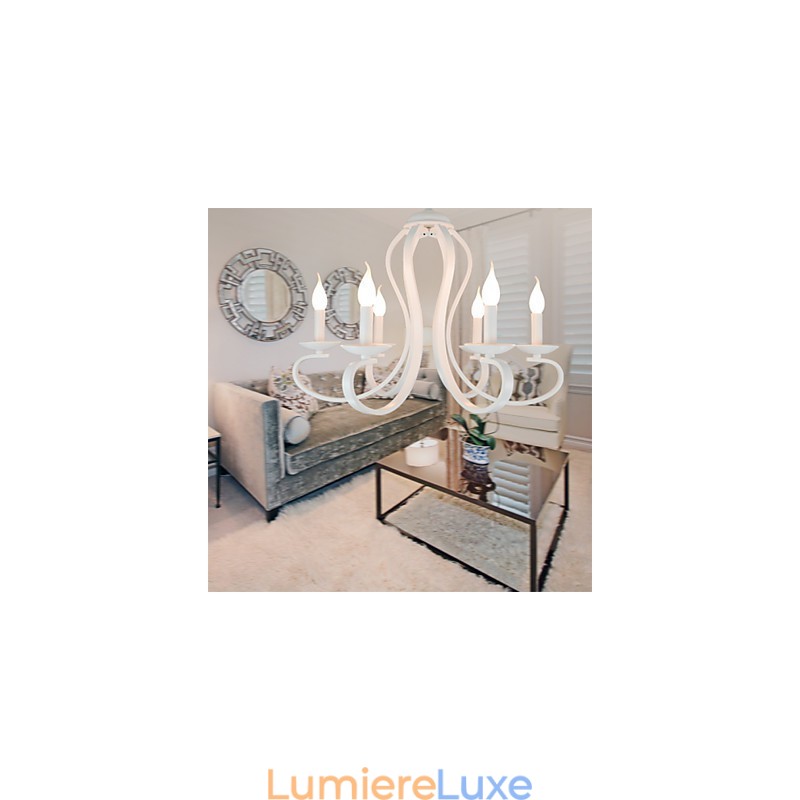 Lustre Moderne Traditionnel Rétro Country Métal