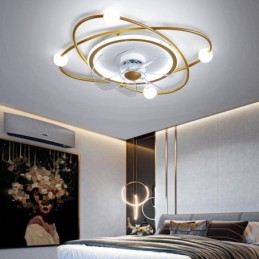 Ventilateurs de plafond modernes Éclairage intérieur Salle à manger