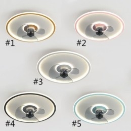 Ventilateur de plafond Macaron avec télécommande
