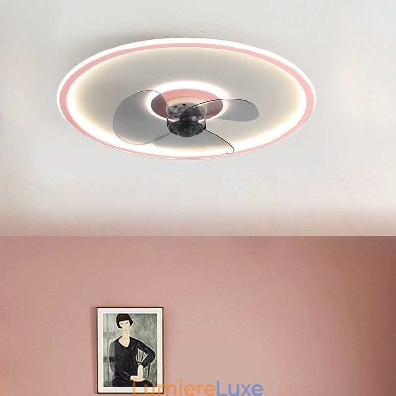 Ventilateur de plafond Macaron avec télécommande