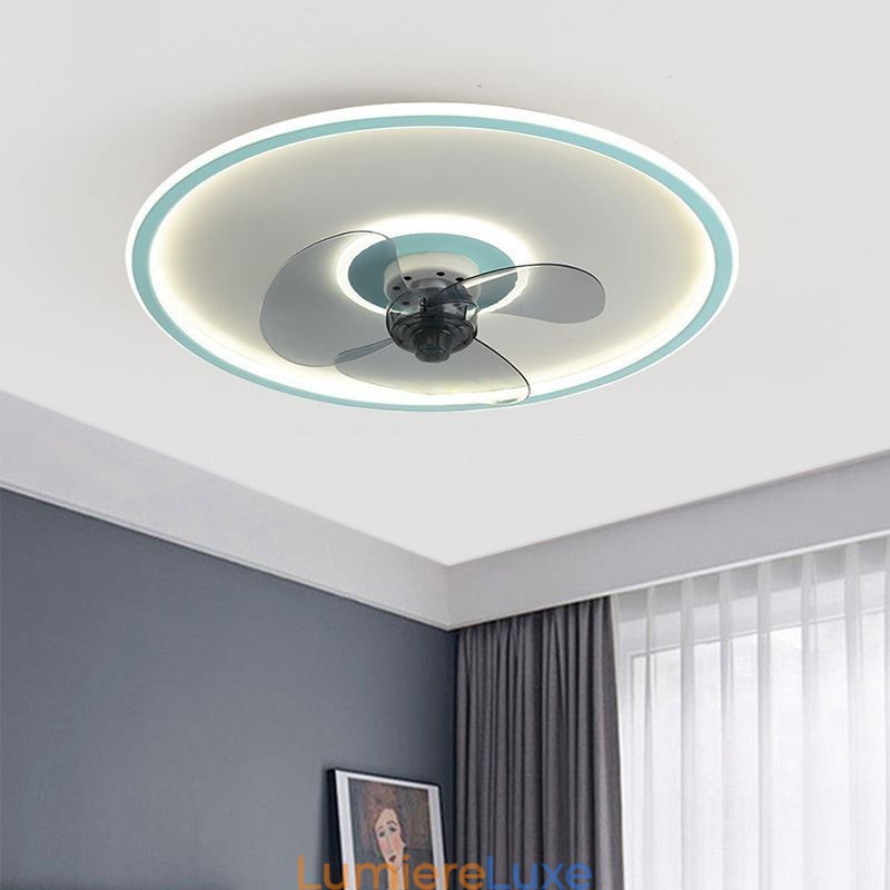 Ventilateur de plafond Macaron avec télécommande