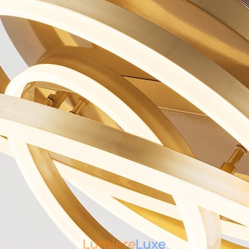 Lustre à ventilateur à onduleur créatif