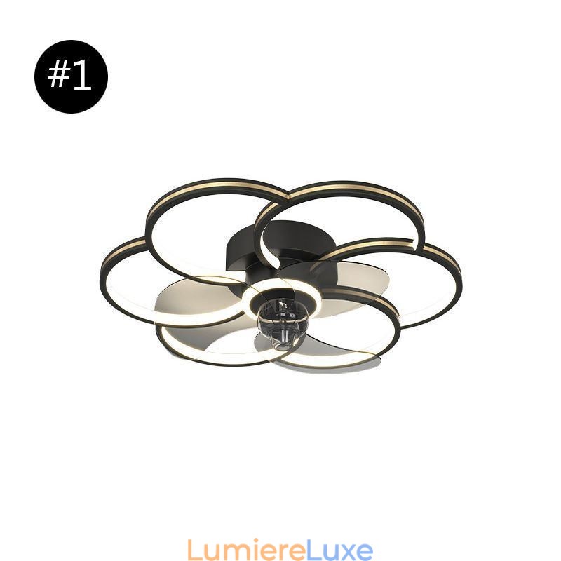 Ventilateurs de plafond avec lumières Lustre Ventilateur
