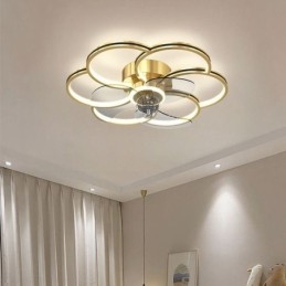 Ventilateurs de plafond avec lumières Lustre Ventilateur