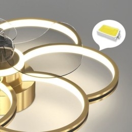 Ventilateurs de plafond avec lumières Lustre Ventilateur