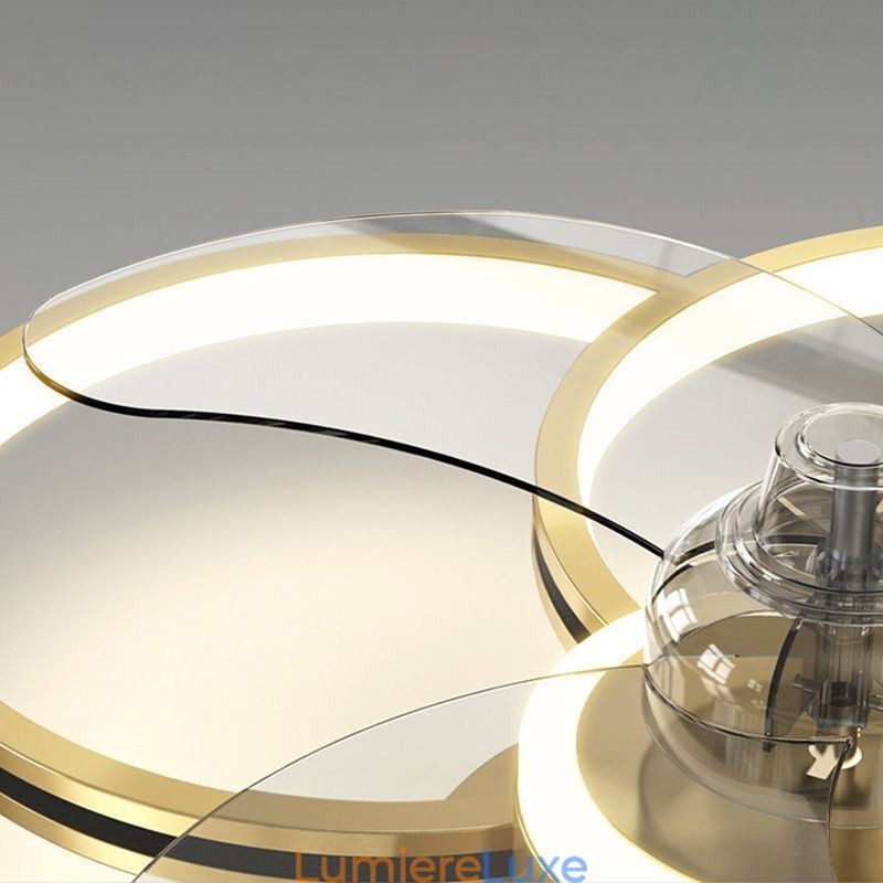 Ventilateurs de plafond avec lumières Lustre Ventilateur