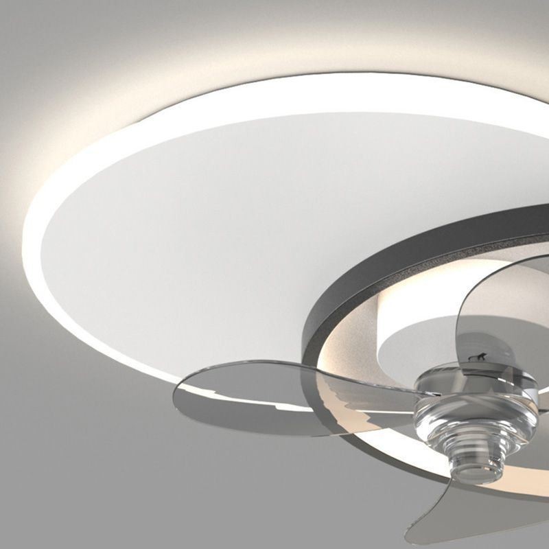 Plafonnier avec ventilateur et luminaires Art déco modernes
