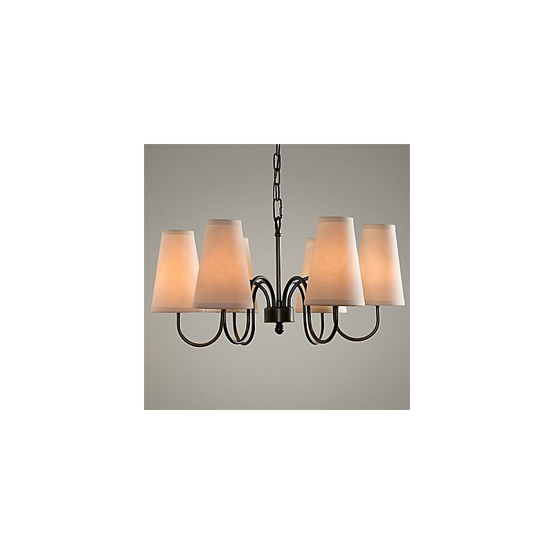 Lustre traditionnel classique galvanisé