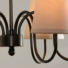 Lustre traditionnel classique galvanisé