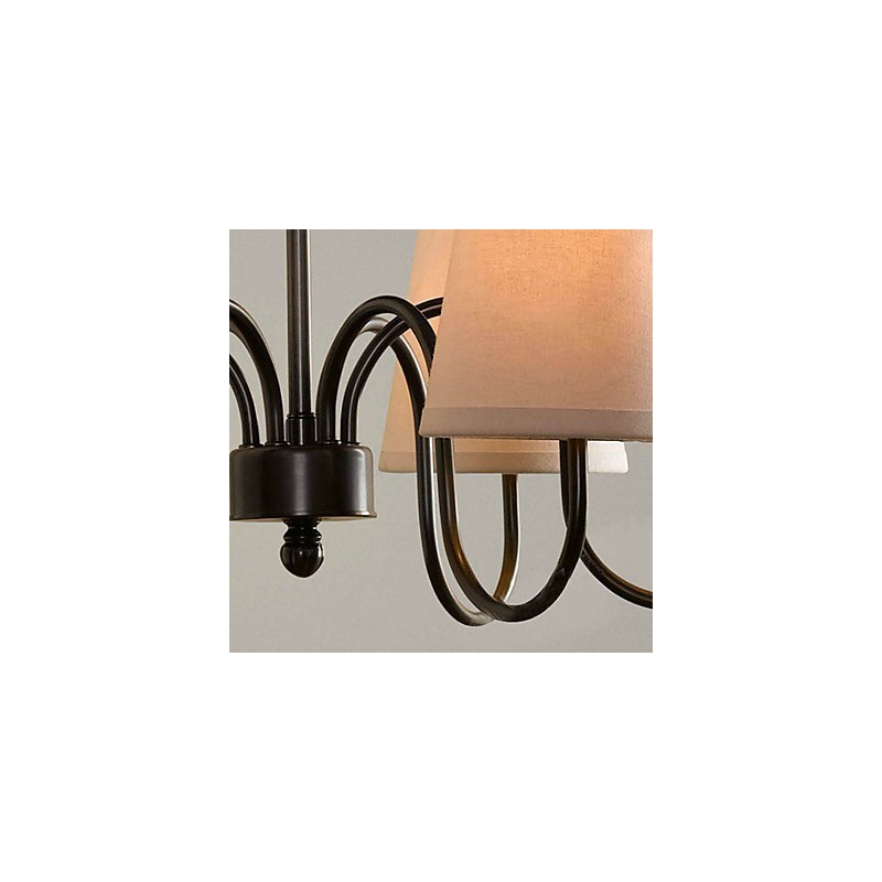 Lustre traditionnel classique galvanisé
