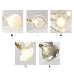 Lustre Branches de style nordique