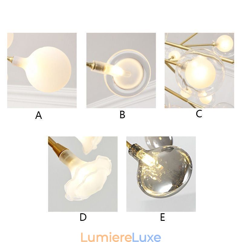 Lustre Branches de style nordique