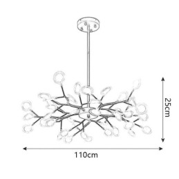 Lustre Branches de style nordique