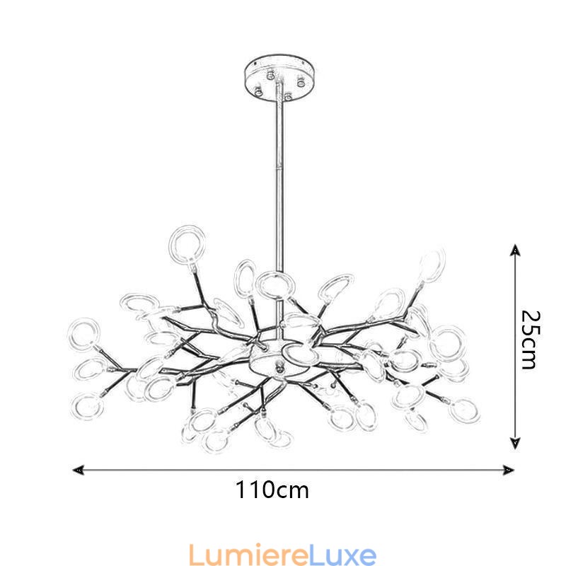 Lustre Branches de style nordique