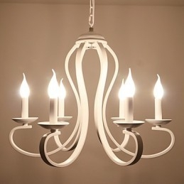 Lustre Moderne Traditionnel Rétro Country Métal