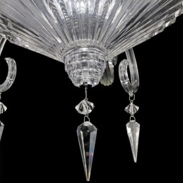 Lustre décoratif européen en cristal avec 18 lumières