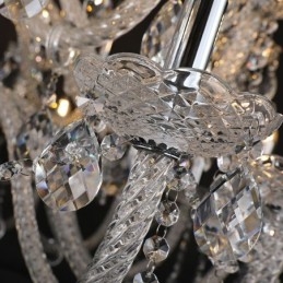 Lustre européen en cristal avec 53 lumières