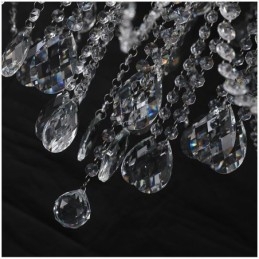 Lustre européen en cristal avec 53 lumières