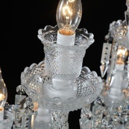 Lustre européen en cristal avec 48 lumières