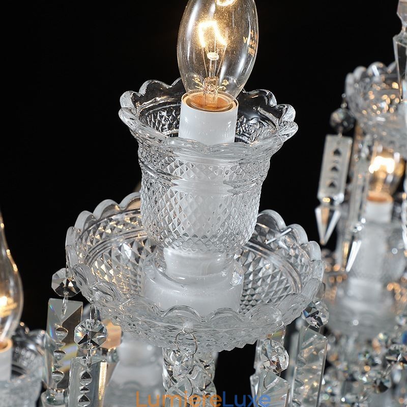 Lustre européen en cristal avec 48 lumières