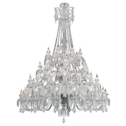Lustre européen en cristal avec 48 lumières