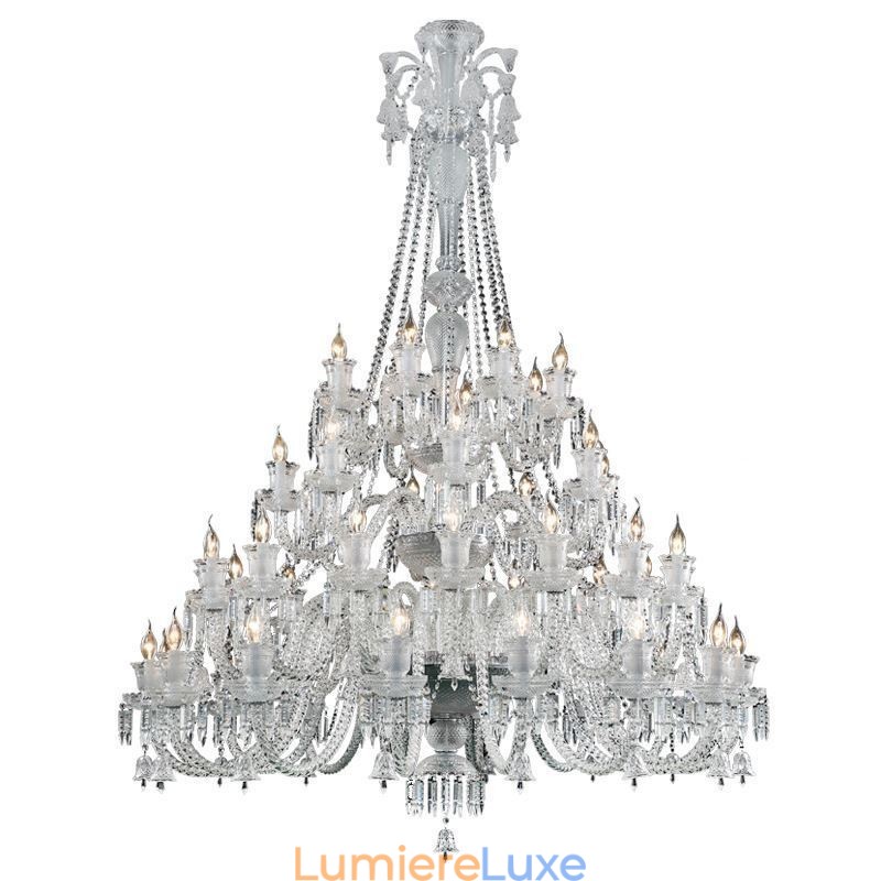 Lustre européen en cristal avec 48 lumières