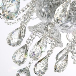 Lustre européen en cristal avec 32 lumières, plafonnier décoratif de luxe