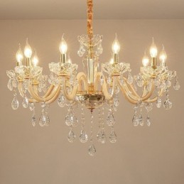 Lustre en cristal élégant de style européen
