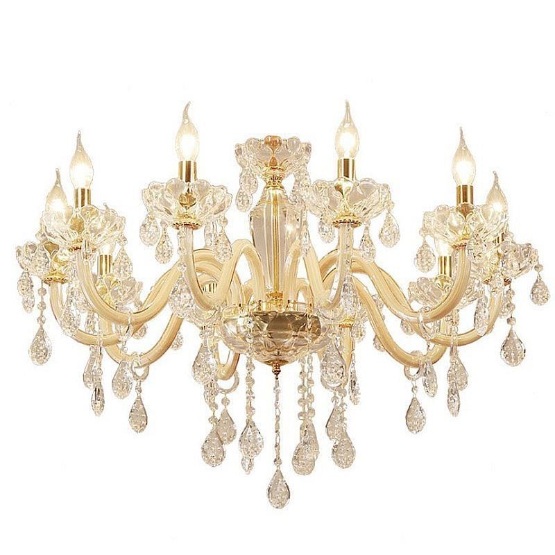 Lustre en cristal élégant de style européen