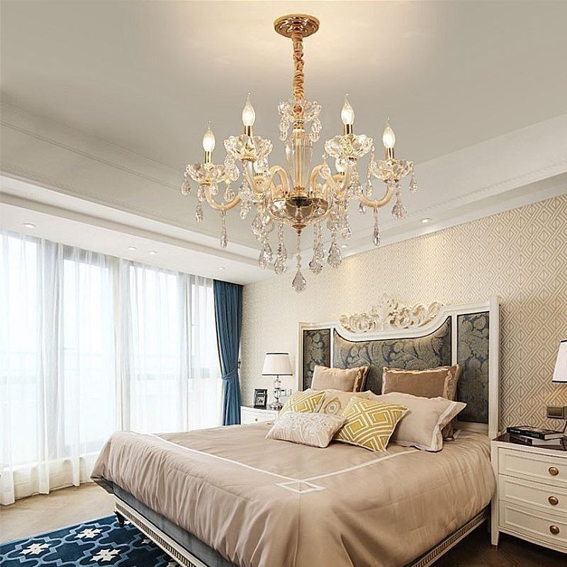 Lustre en cristal élégant de style européen