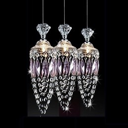 Lustre en cristal moderne et contemporain