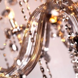 Lustre en cristal élégant de style européen
