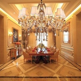 Grand lustre en cristal de luxe européen
