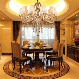 Grand lustre en cristal de luxe européen