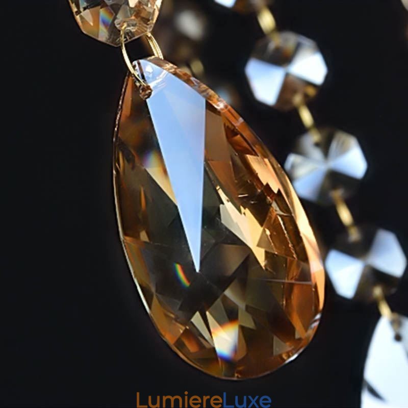 Grand lustre en cristal de luxe européen