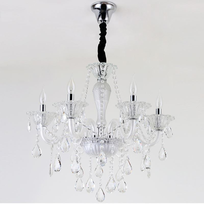 Lustre en cristal européen élégant, suspension