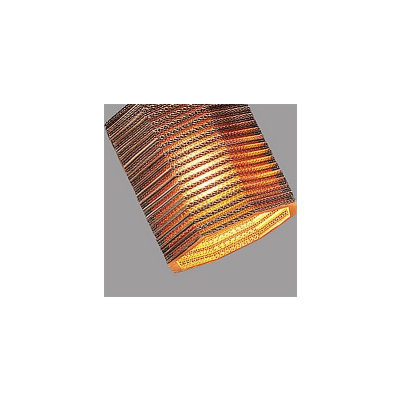 Suspension 1 lumière en tissu moderne