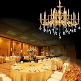 Lustre en cristal moderne de luxe, éclairage de plafond, éclairage de décoration pour la maison