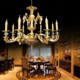 Lustre en cristal moderne de luxe, éclairage de plafond pour la maison, lampe créative
