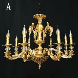 Lustre en cristal moderne de luxe, éclairage de plafond pour la maison, lampe créative