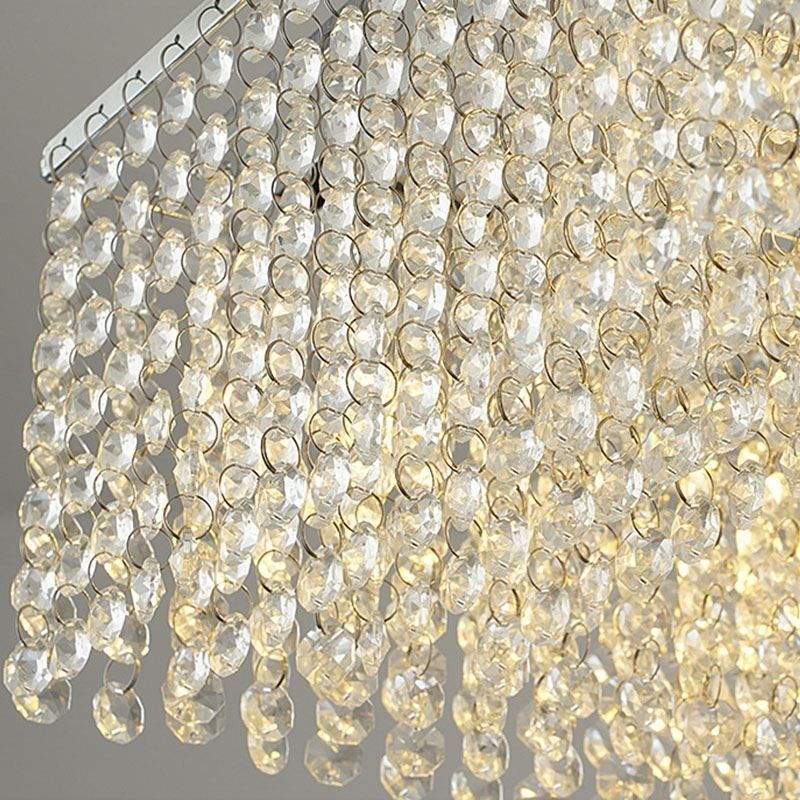 Lustre européen en cristal de luxe avec 12 lumières