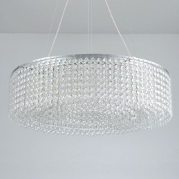Lustre en cristal moderne, plafonnier décoratif de luxe européen avec 12 lumières