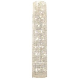 Lustre en cristal de luxe, décoration moderne, plafonnier avec 36 lumières