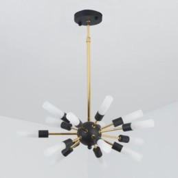 Lampe suspendue nordique créative ronde