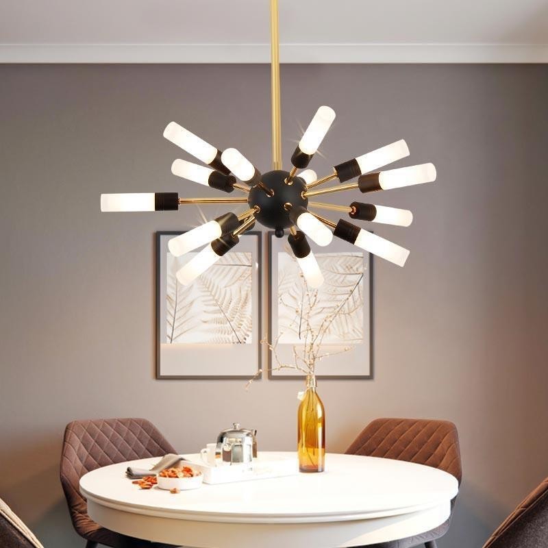 Lampe suspendue nordique créative ronde