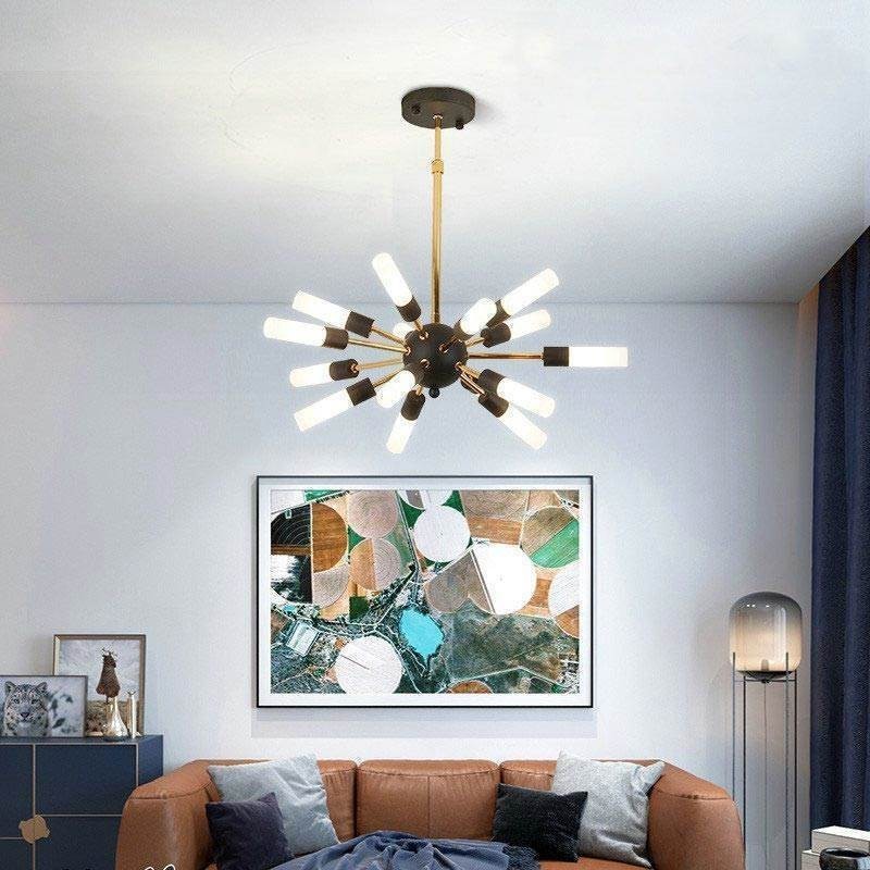Lampe suspendue nordique créative ronde